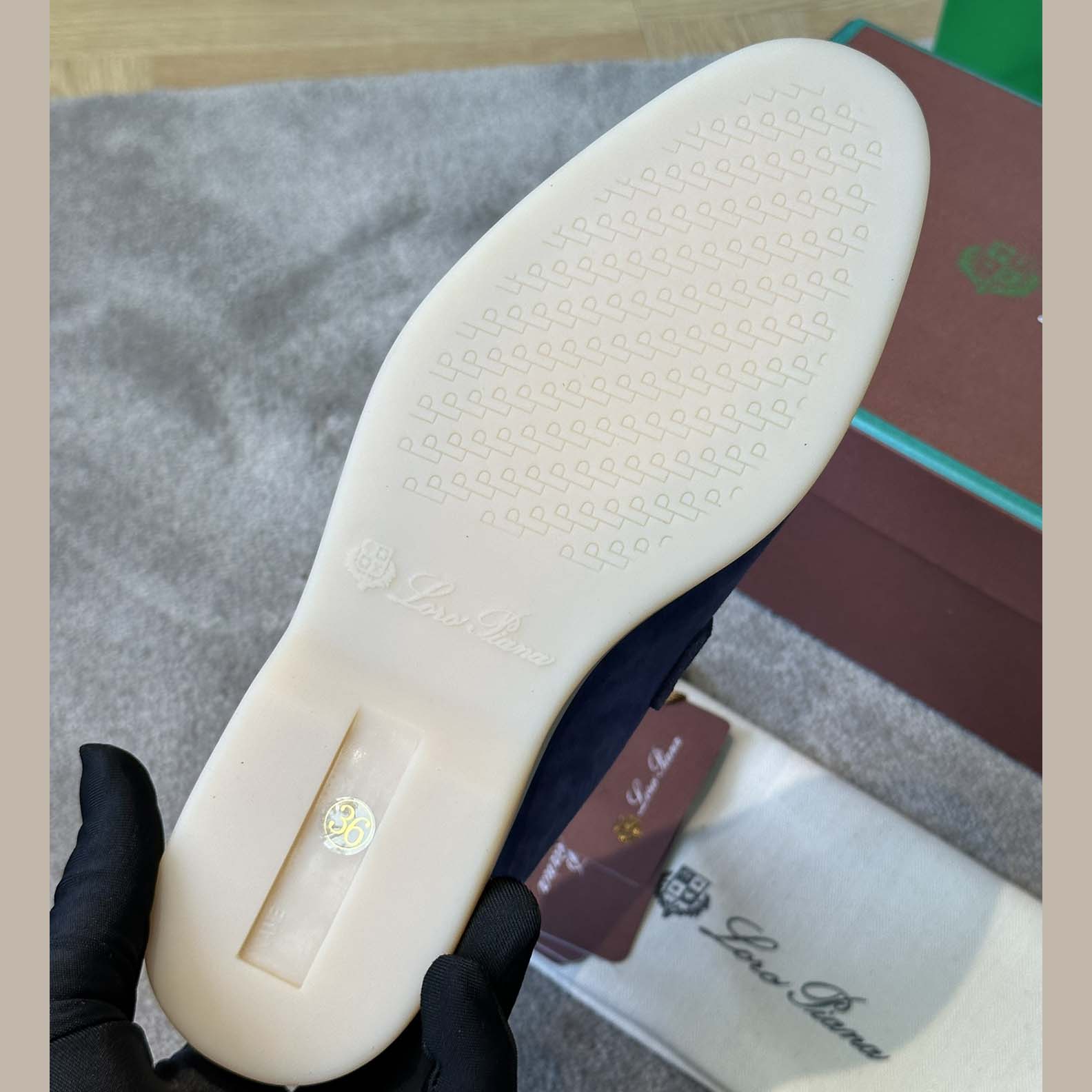 Loro Piana Summer Charms Walk loafers - DesignerGu