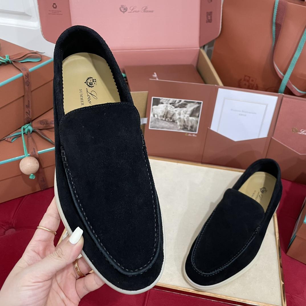  Loro Piana Summer Walk Loafers - DesignerGu