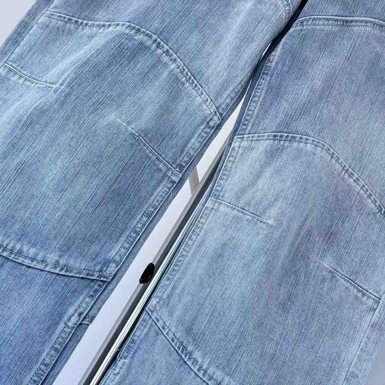 Balenciaga Fitted Low Rise Bootcut Jeans - DesignerGu