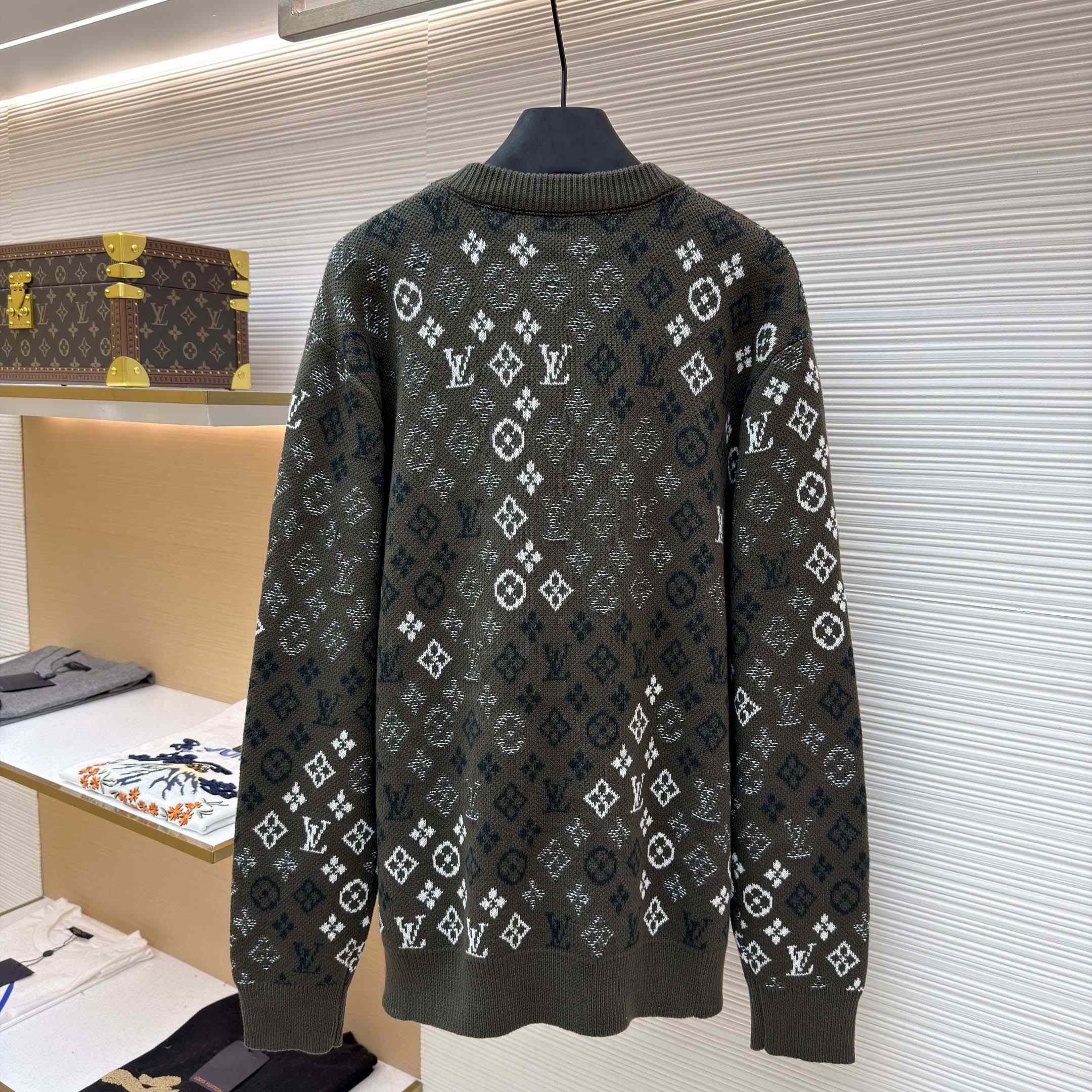 Louis Vuitton Monogram Sweater - DesignerGu
