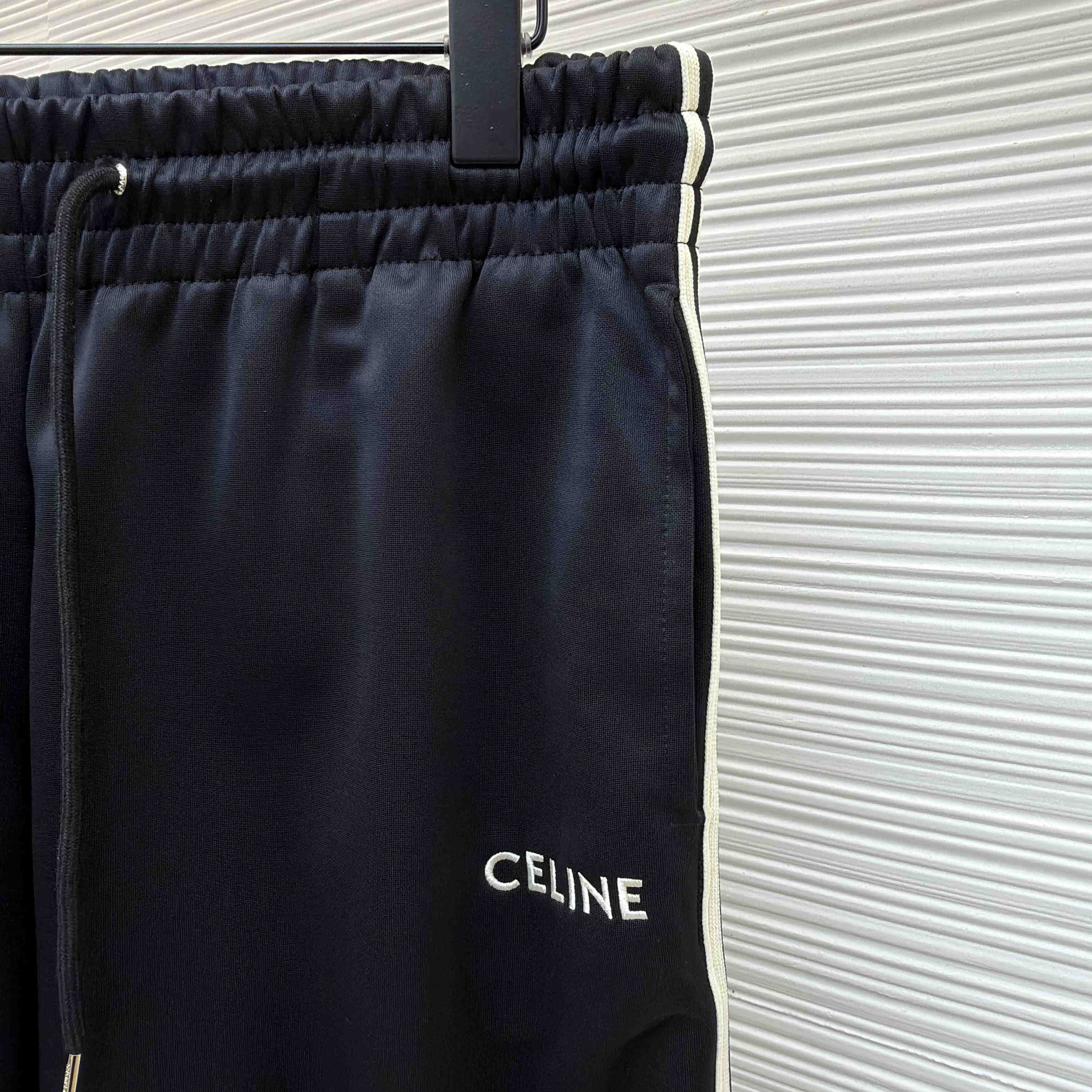Celine Tracksuit Pants In Double Face Jersey - DesignerGu