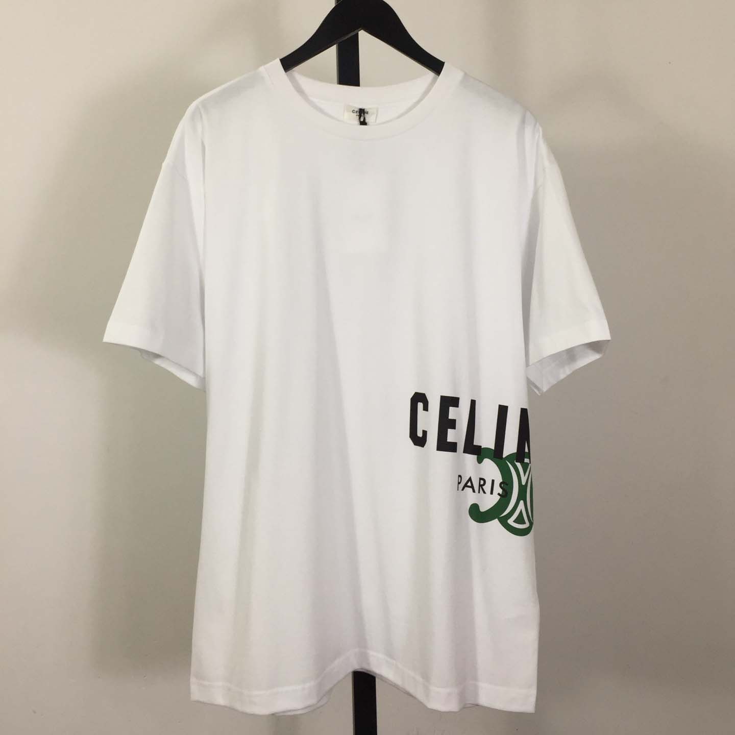 Celine T-shirt In Cotton Jersey - DesignerGu