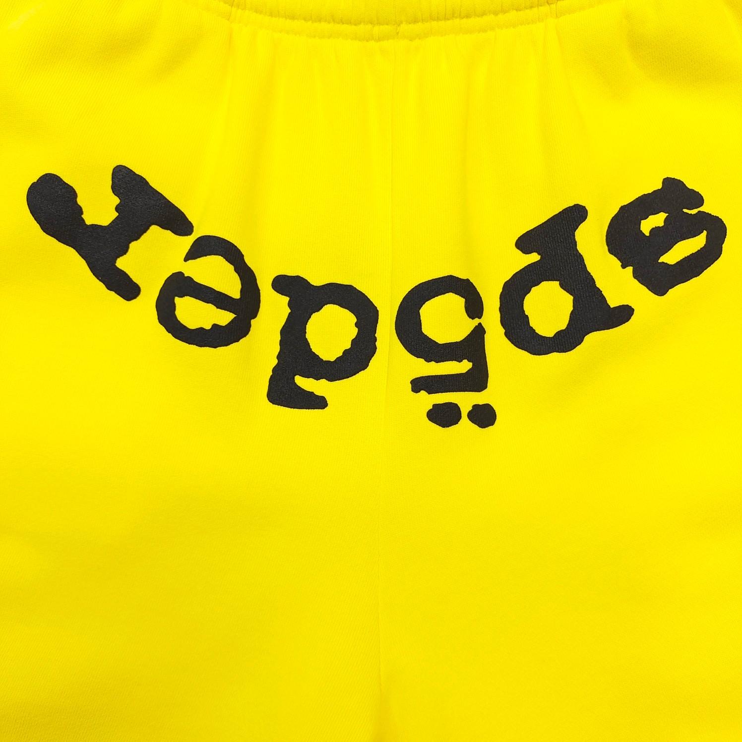 Sp5der P*NK V2 Sweatpant 'Yellow'  - DesignerGu