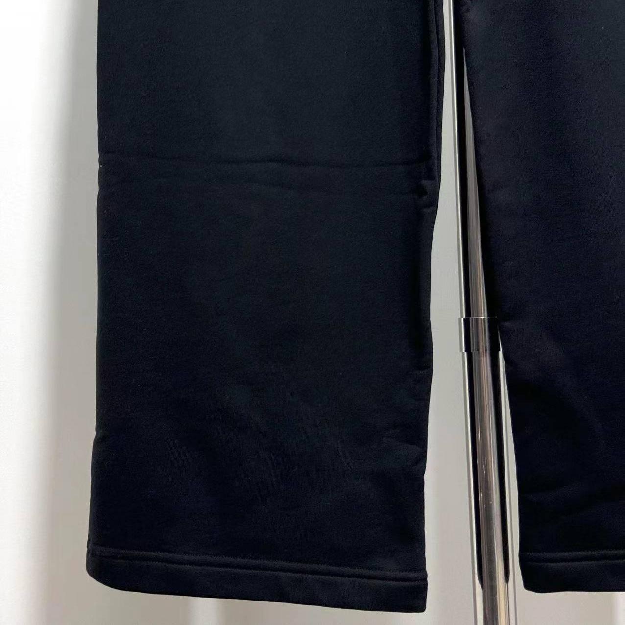 Balenciaga 3B Football Baggy Sweatpants In Black - DesignerGu