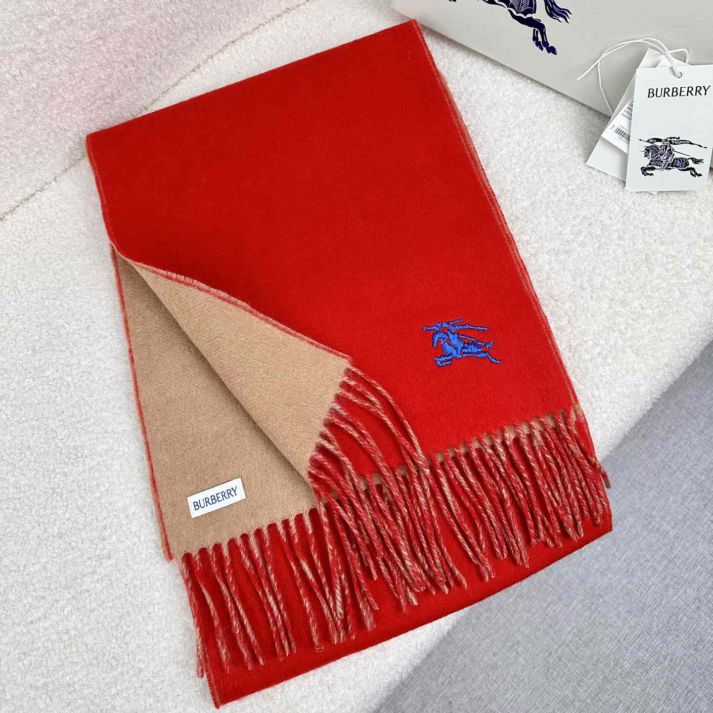 Burberry Reversible Cashmere Scarf - DesignerGu