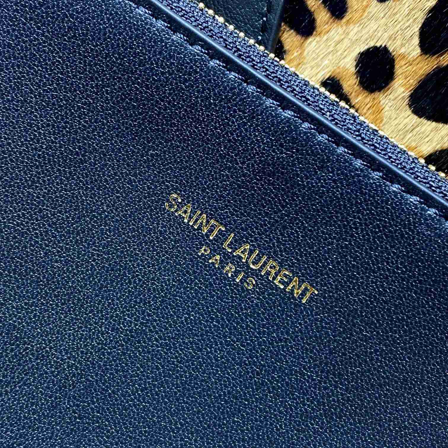 Saint Laurent LE 5 À 7 Supple Small In Pony Hair Leather - DesignerGu