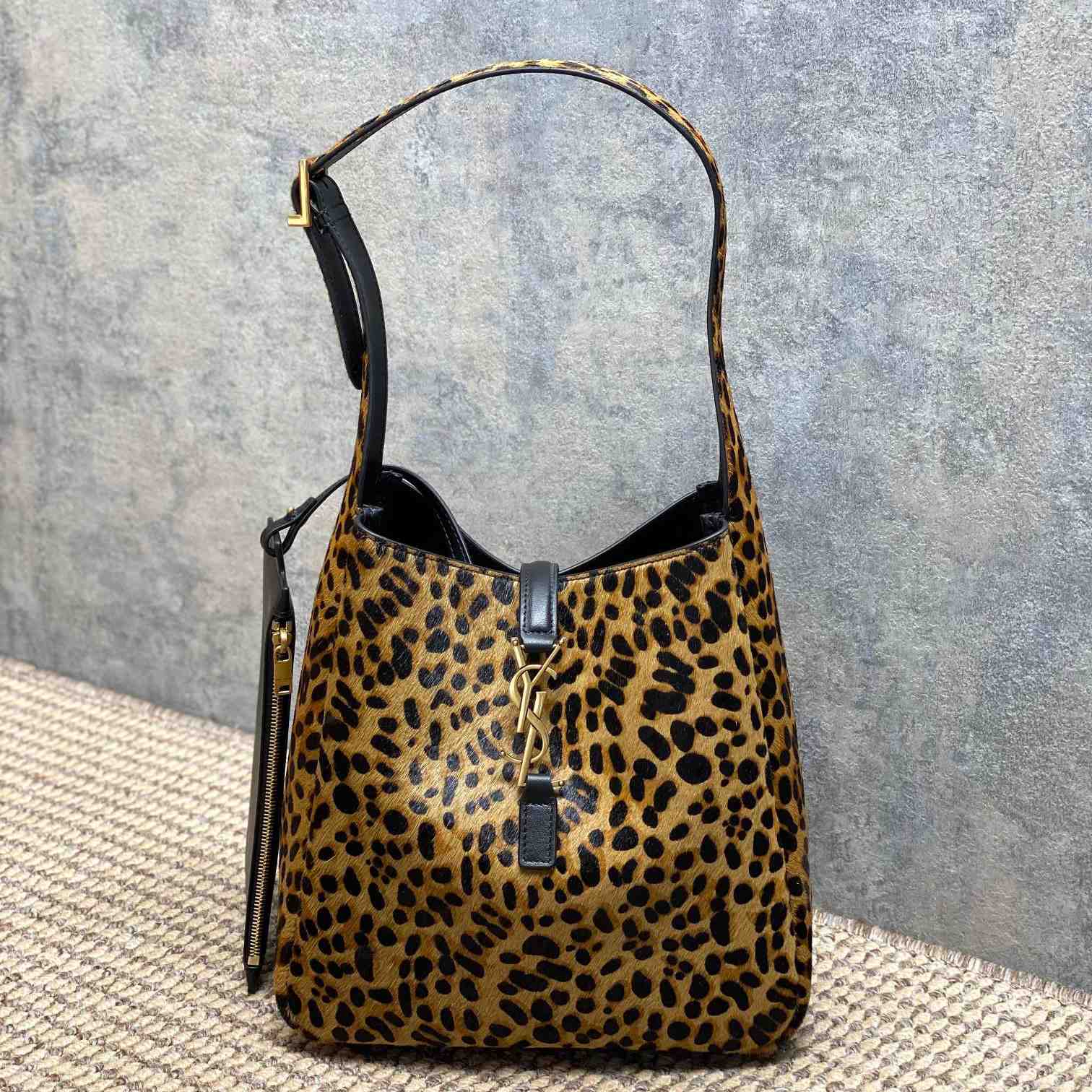 Saint Laurent LE 5 À 7 Supple Small In Pony Hair Leather - DesignerGu