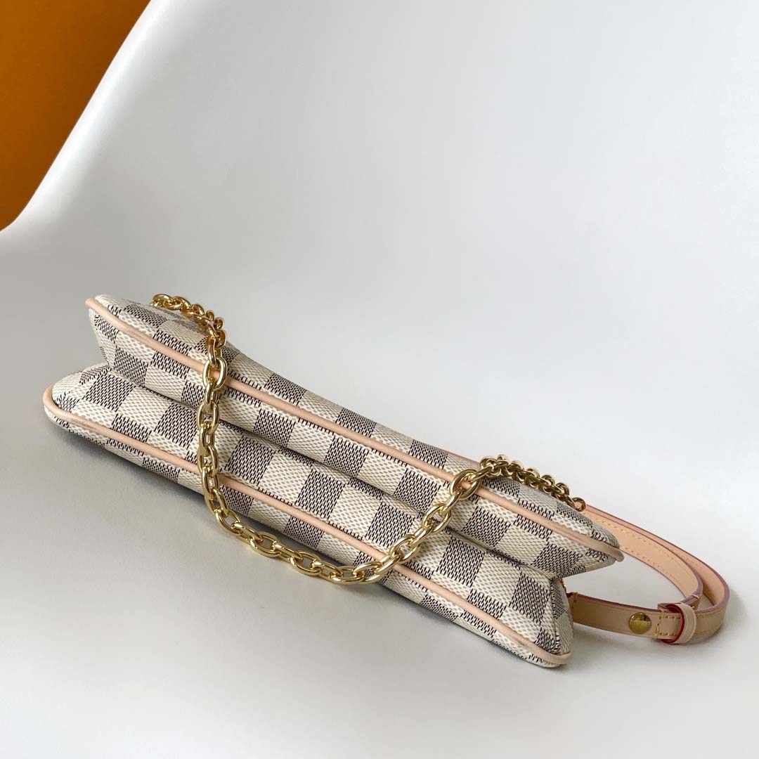 Louis Vuitton Pochette Liv Damier Azur   N00228 - DesignerGu