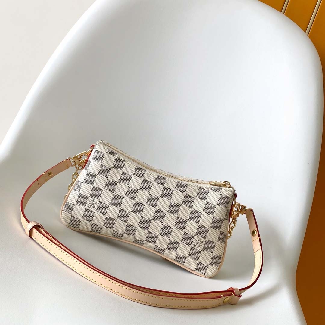 Louis Vuitton Pochette Liv Damier Azur   N00228 - DesignerGu