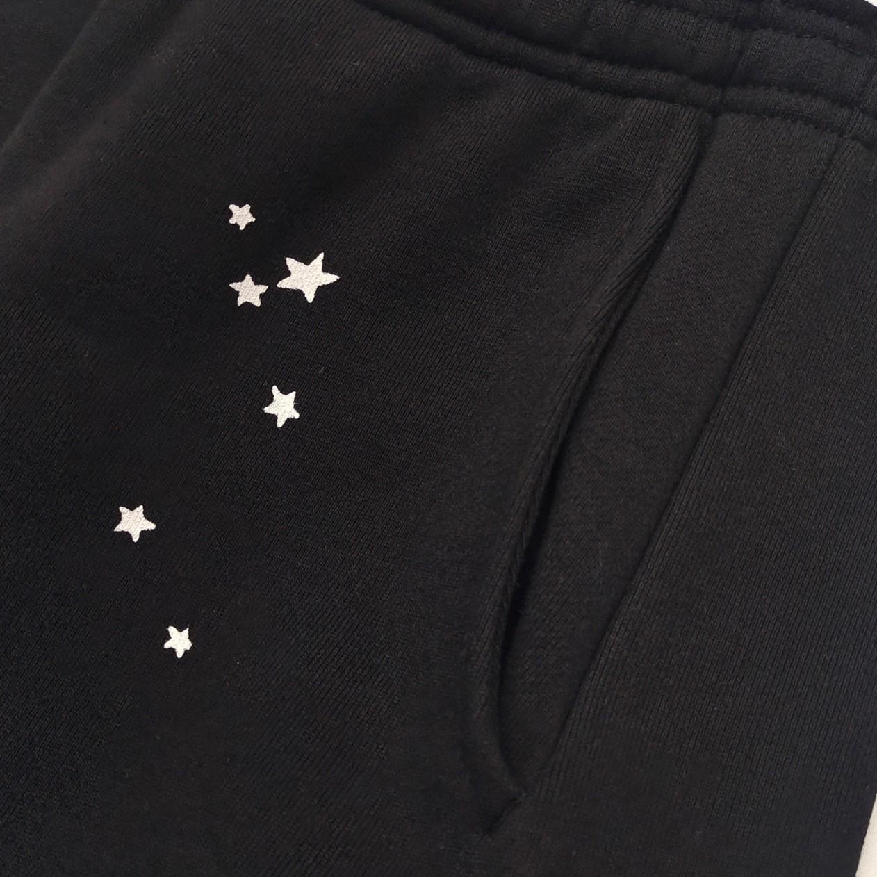 Sp5der Souvenir Sweatpants 'Black' - DesignerGu