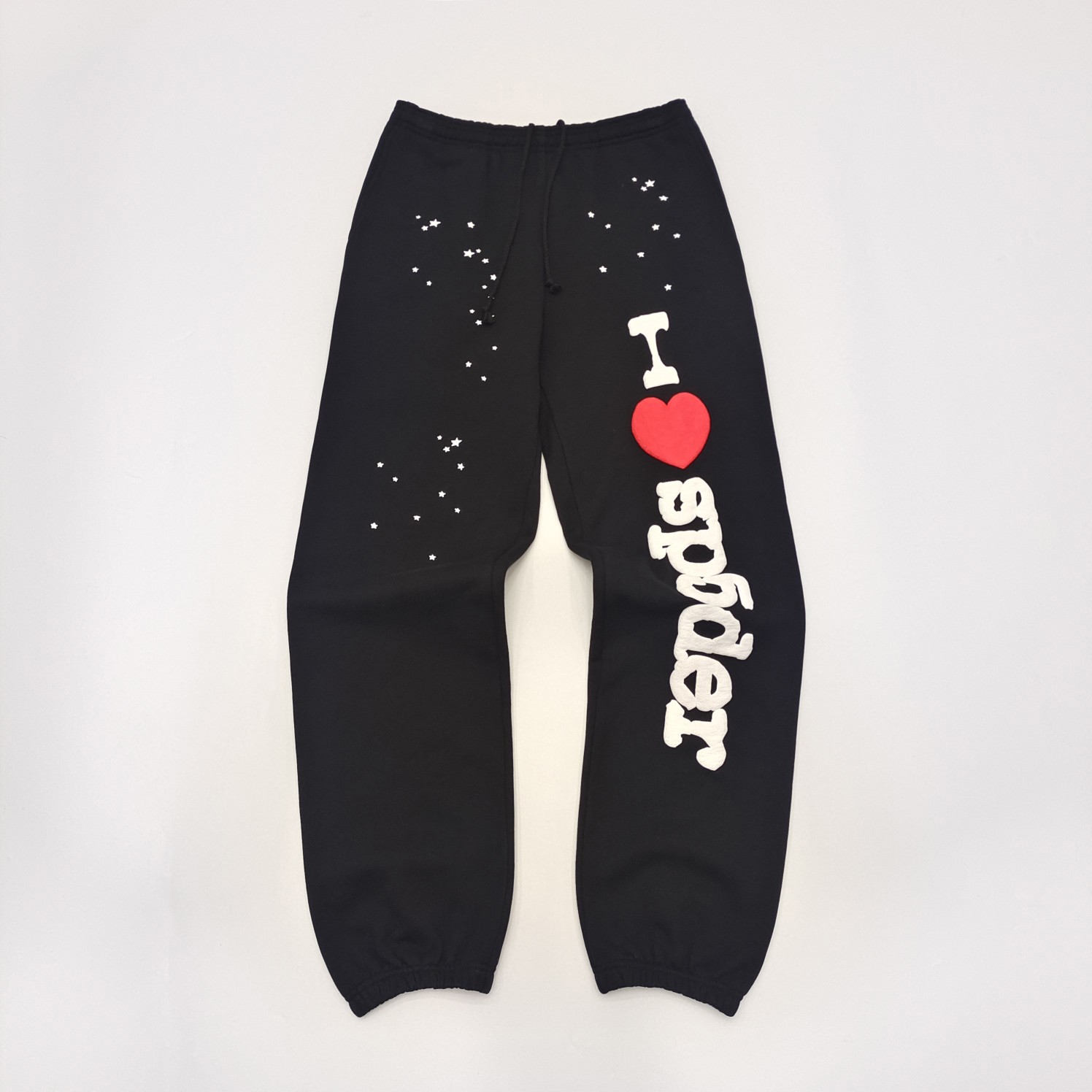 Sp5der Souvenir Sweatpants 'Black' - DesignerGu