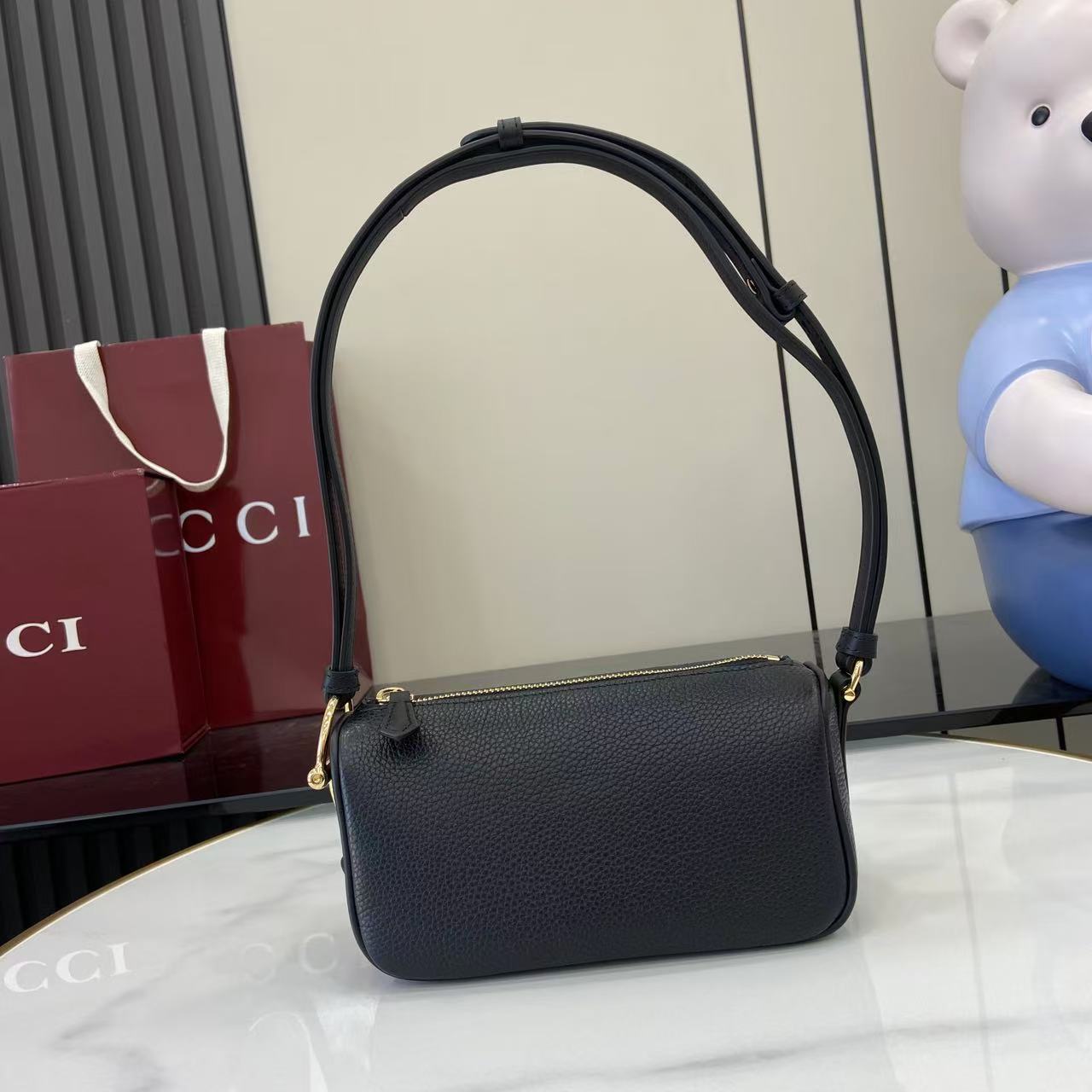 Gucci Half Horsebit Mini Bag - DesignerGu