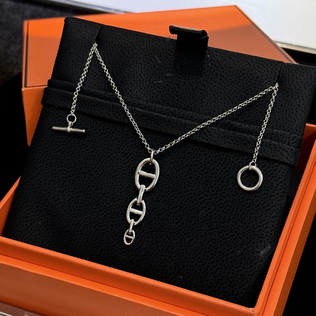 Hermès Pre-Owned 2010s Chaîne d'Ancre Necklace - DesignerGu
