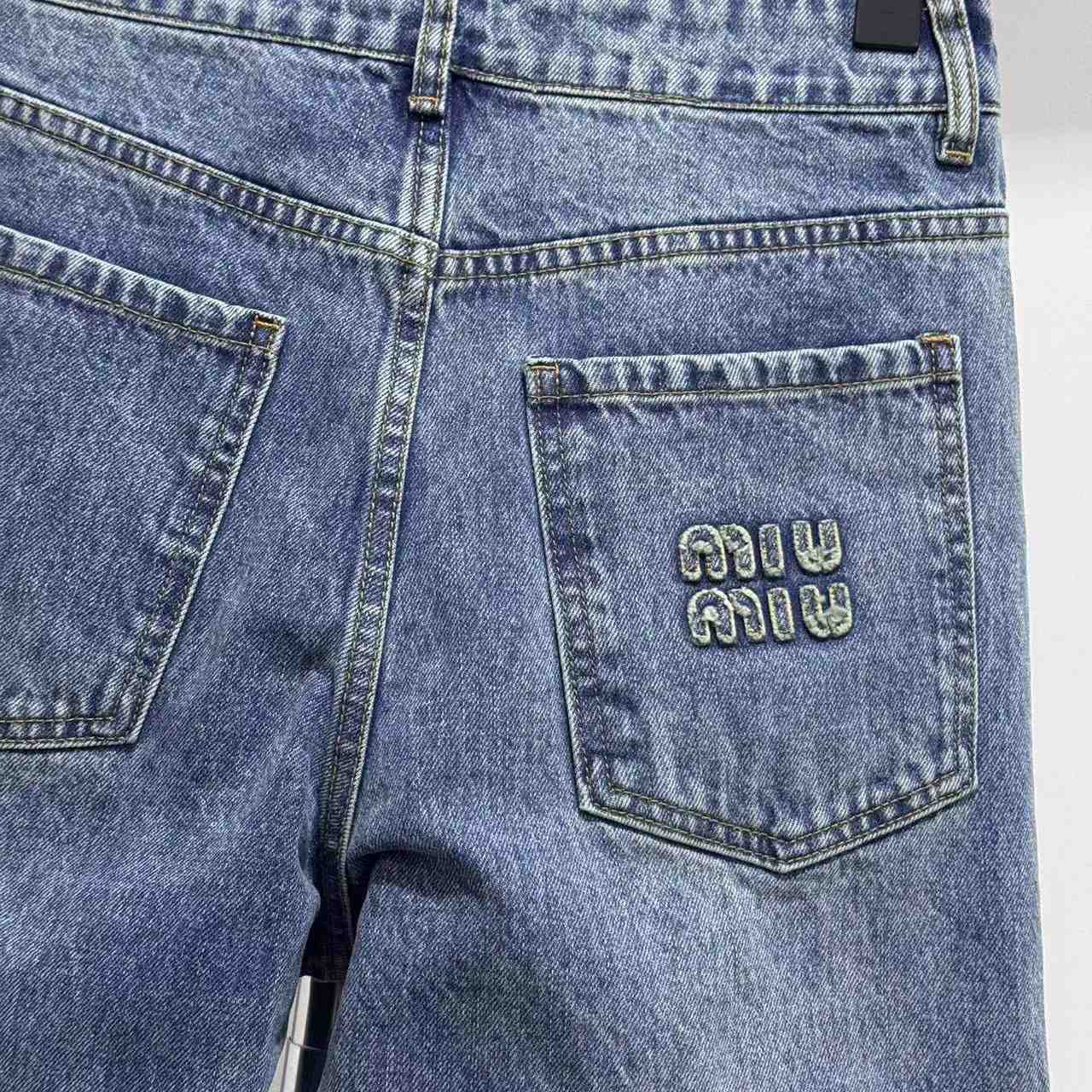 Miu Miu Denim Trousers - DesignerGu