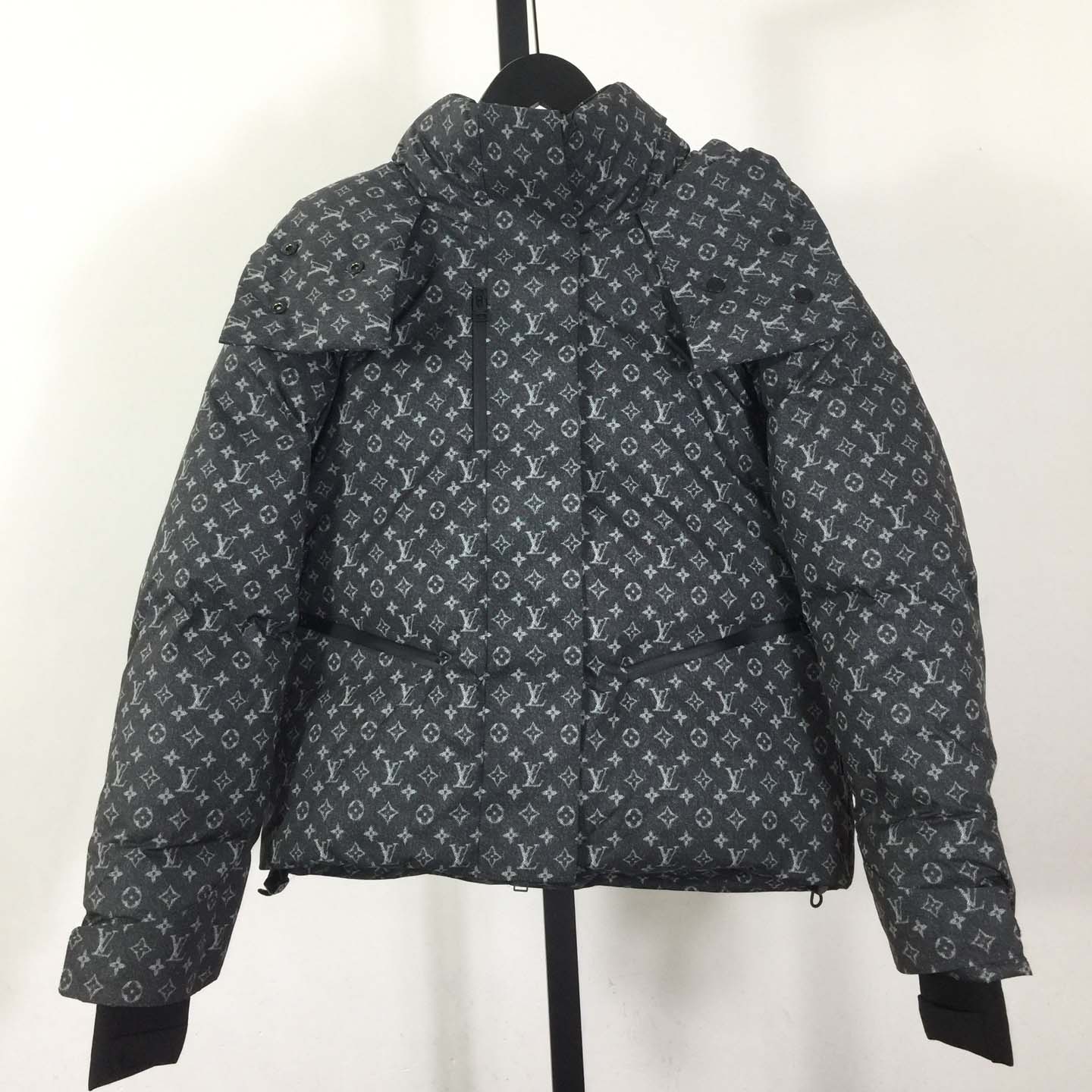 Louis Vuitton Denim-Effect Monogram Ski Jacket  - DesignerGu