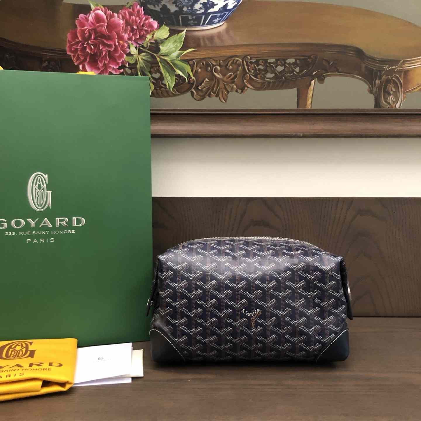 Goyard Bowling 25 Toiletry Bag - DesignerGu
