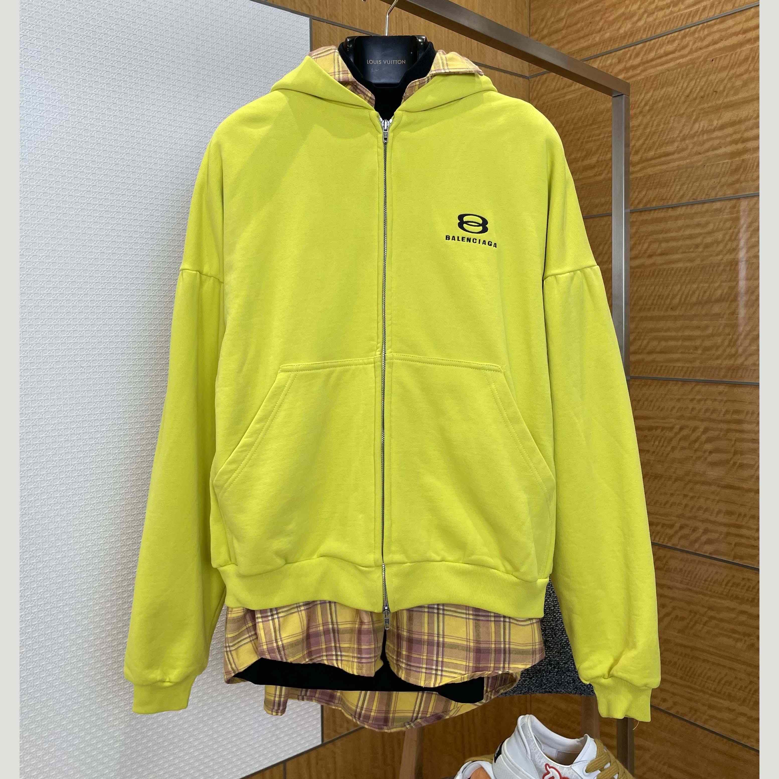 Balenciaga Unity Sports Icon Layered Oversized Hoodie - DesignerGu