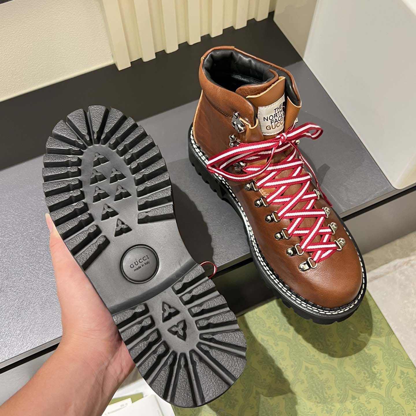 The North Face x Gucci Ankle Boot  - DesignerGu