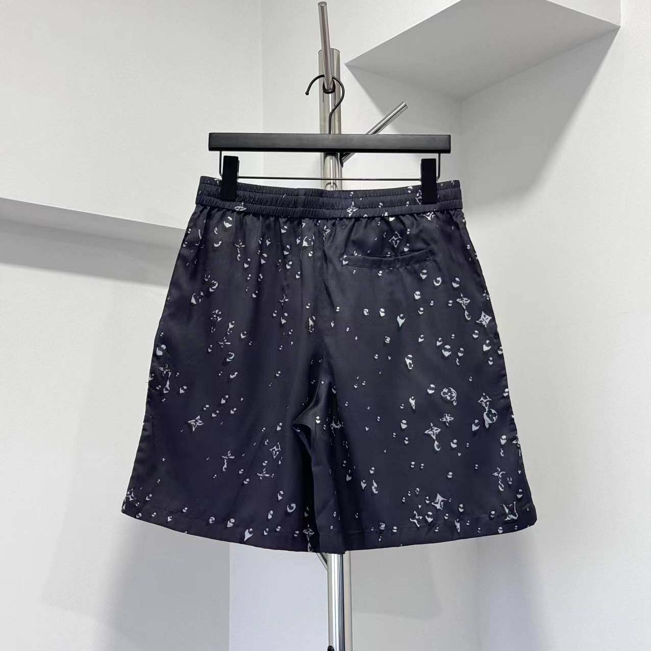 Louis Vuitton Monogram Silk Shorts  - DesignerGu