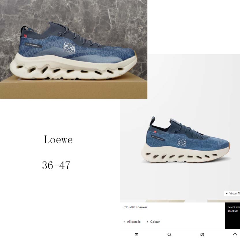 Loewe Cloudtilt Sneaker - DesignerGu