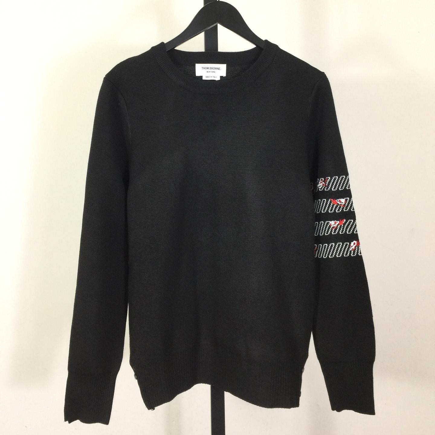 Thom Browne Wool Knit Jumper - DesignerGu