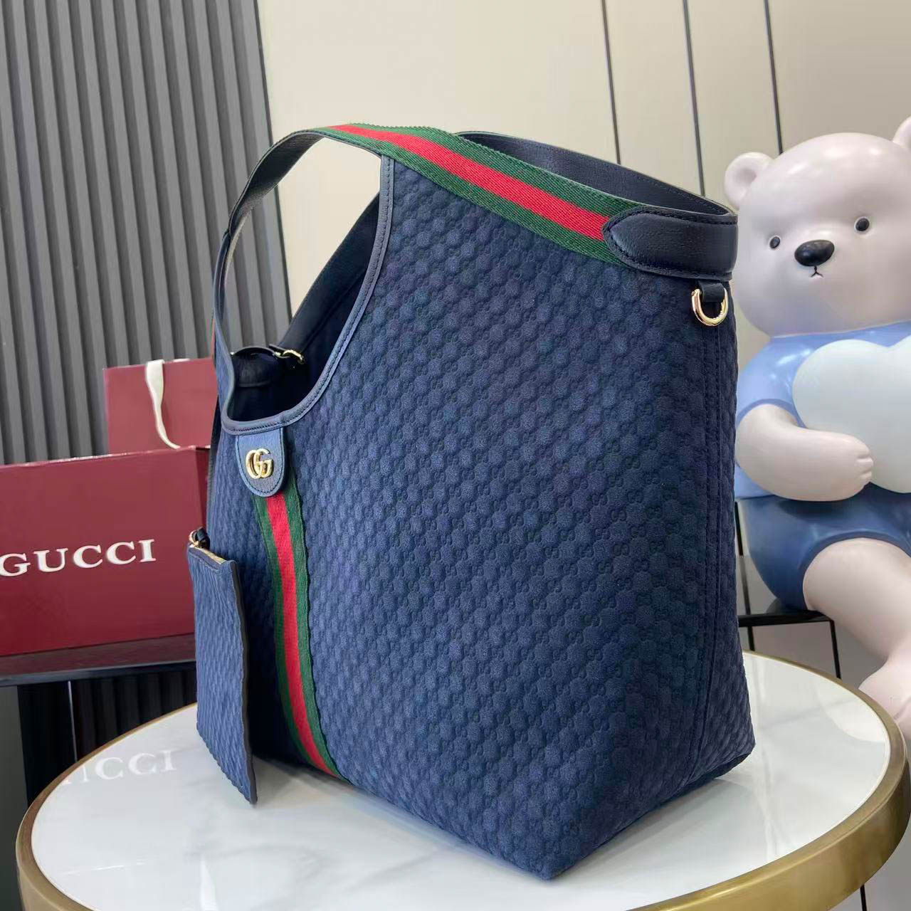 Gucci Giglio Large Tote Bag - DesignerGu