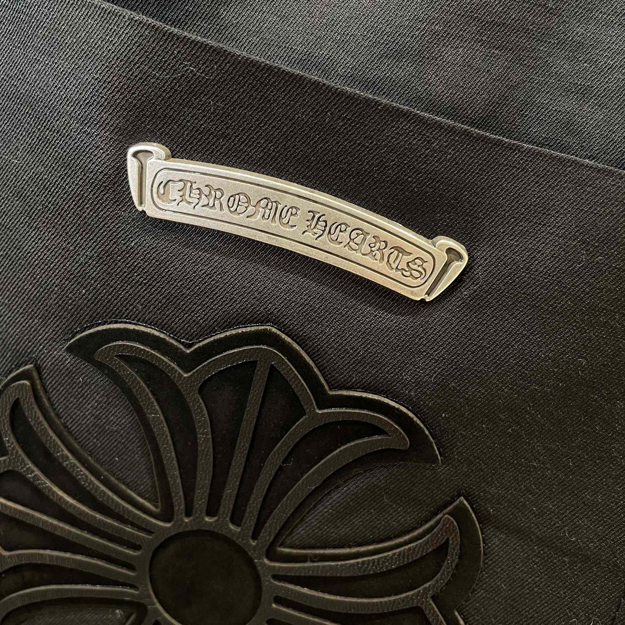 Chrome Heart Wide-leg Jeans - DesignerGu