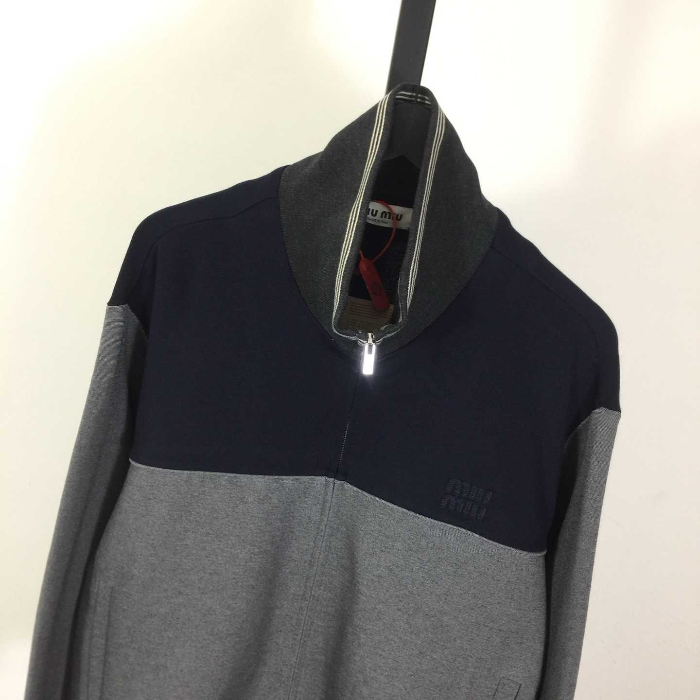 Miu Miu Zipper Sweatshirt - DesignerGu