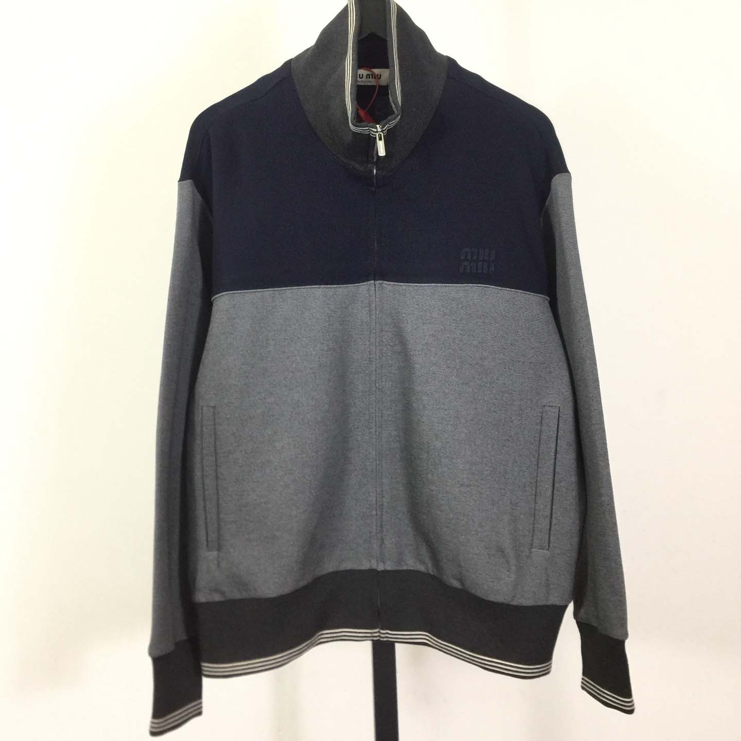 Miu Miu Zipper Sweatshirt - DesignerGu