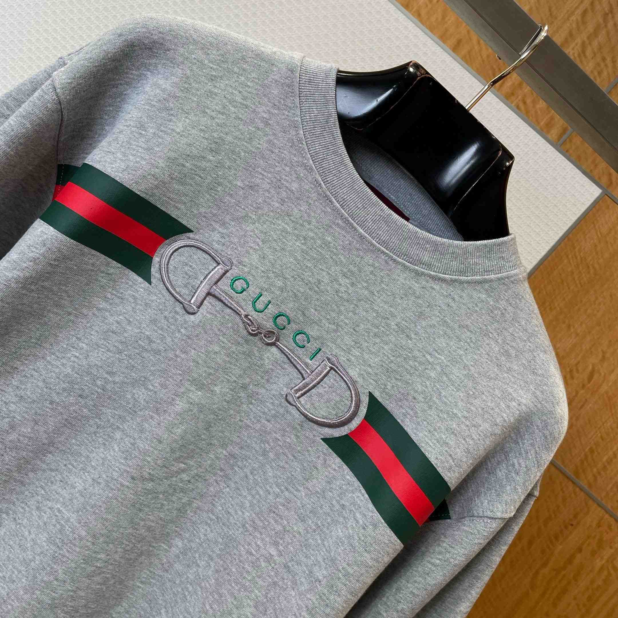 Gucci Cotton Jersey Sweatshirt With Print - DesignerGu