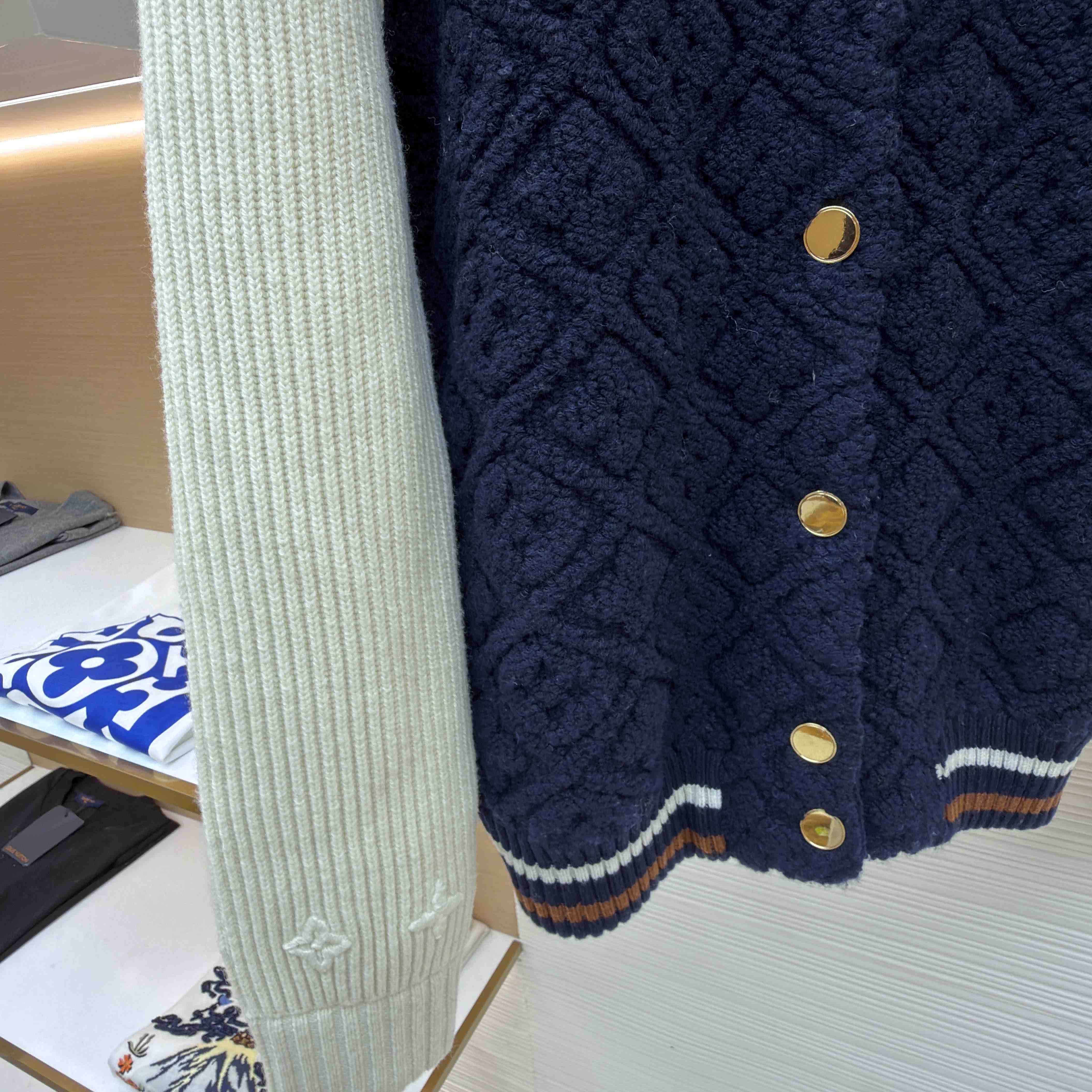 Louis Vuitton Monogram Toweling Varsity Jacket    1AIQFO - DesignerGu