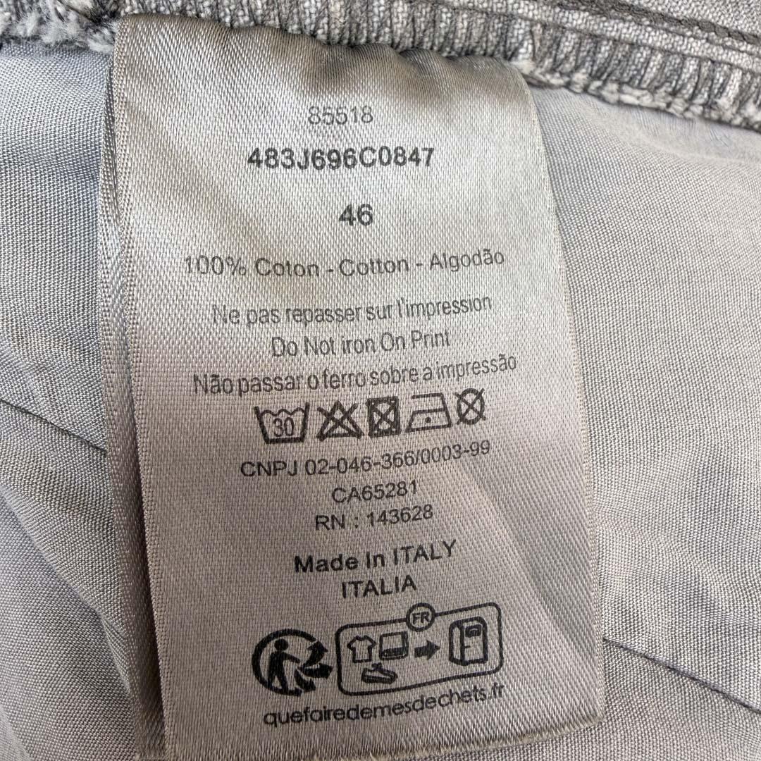 Dior Cannage Carpenter Jeans Gray Cotton Twill - DesignerGu