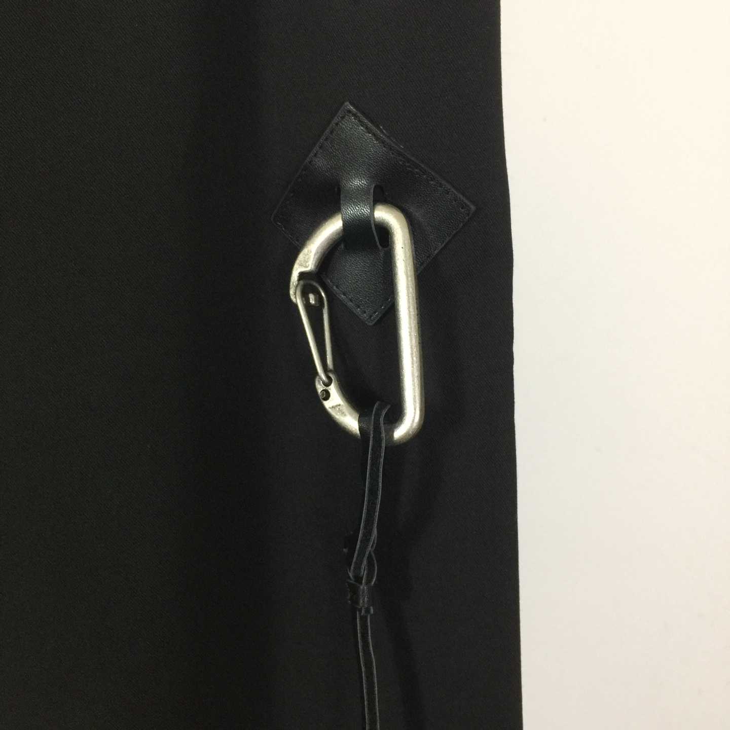 Loewe Low Crotch Trousers In Cotton Black - DesignerGu