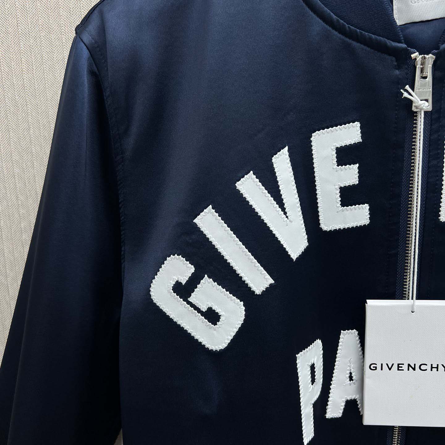 Givenchy Logo Bomber Jacket  - DesignerGu