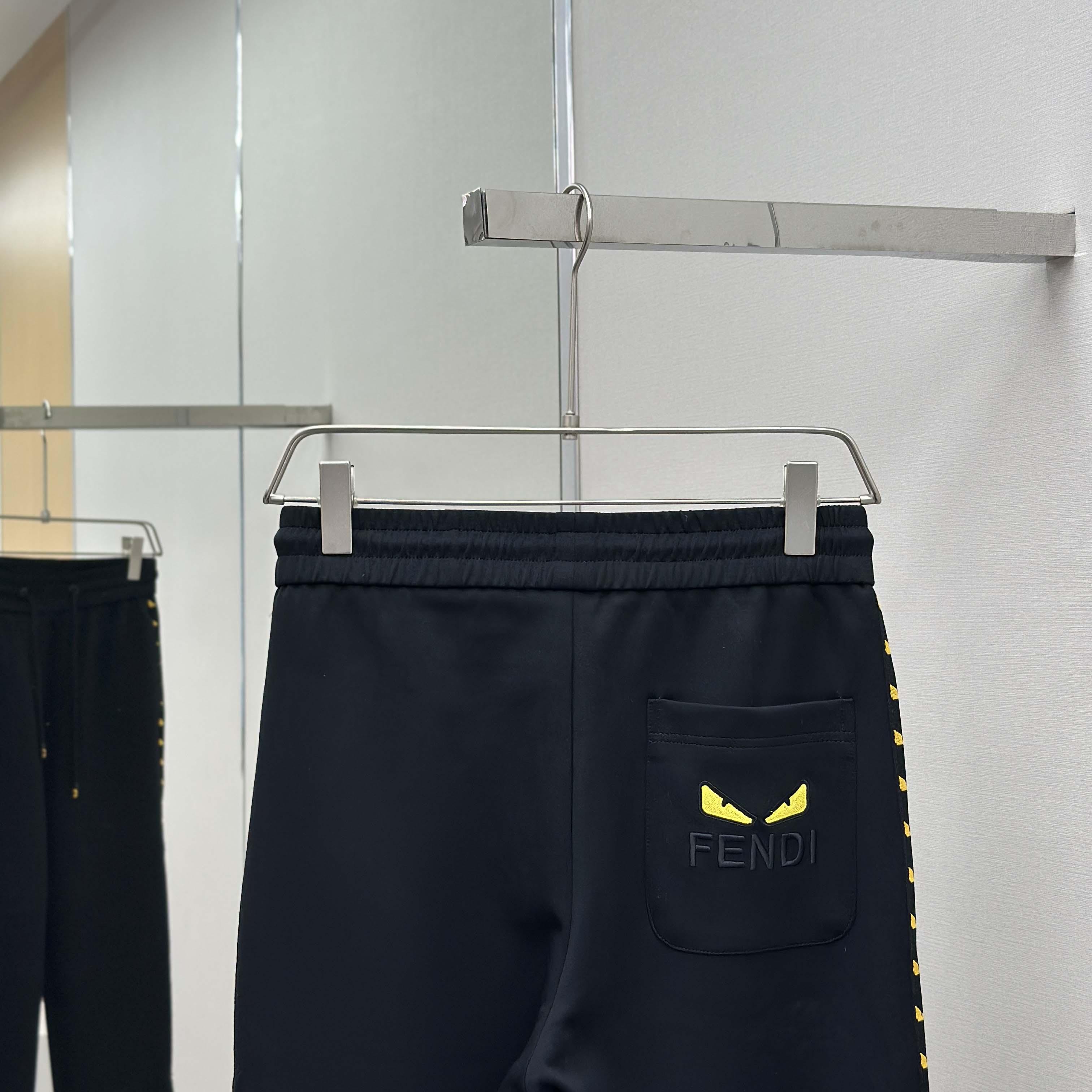 Fendi Trousers In Cotton  - DesignerGu