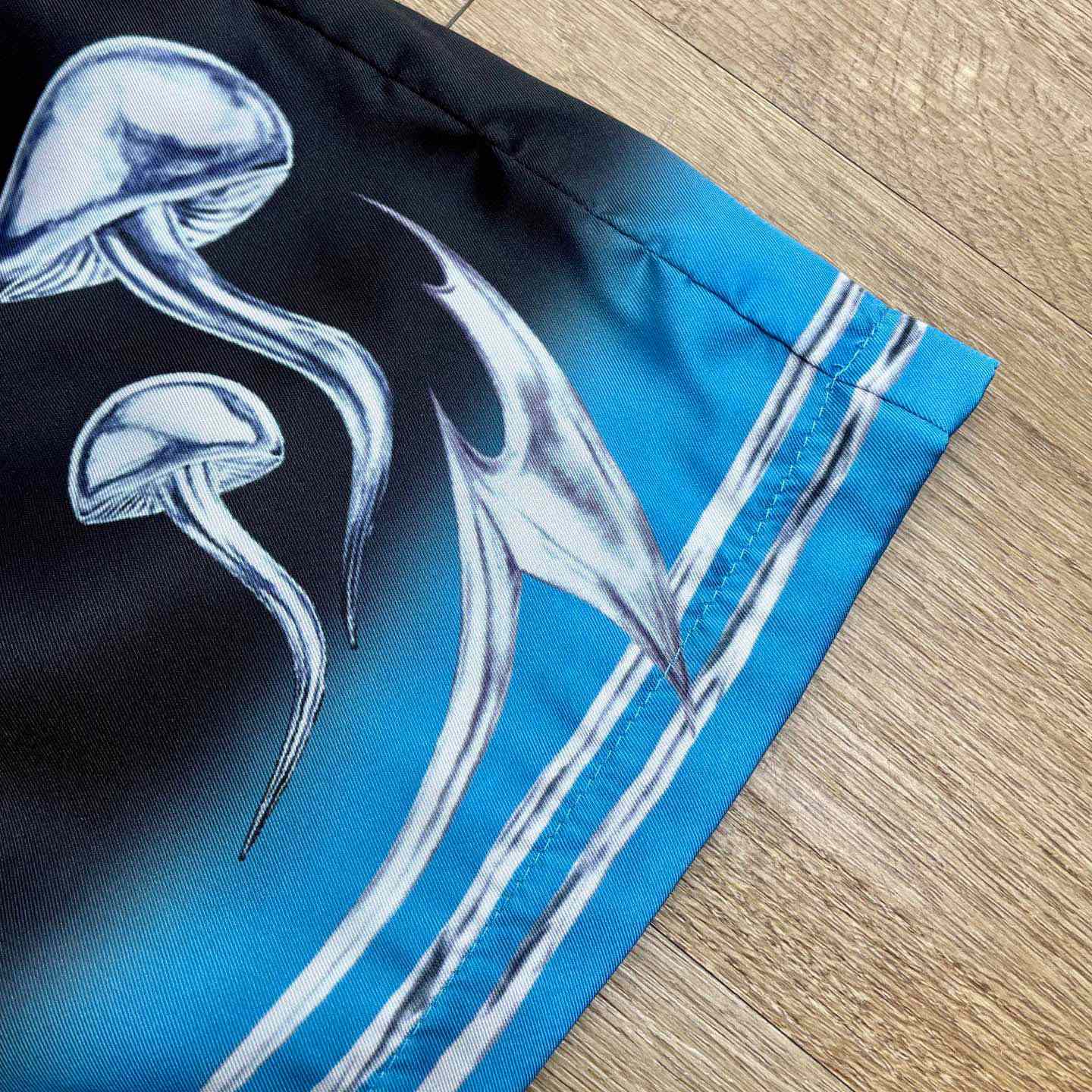 Casablanca Blades Silk Satin Shorts CA3572 - DesignerGu