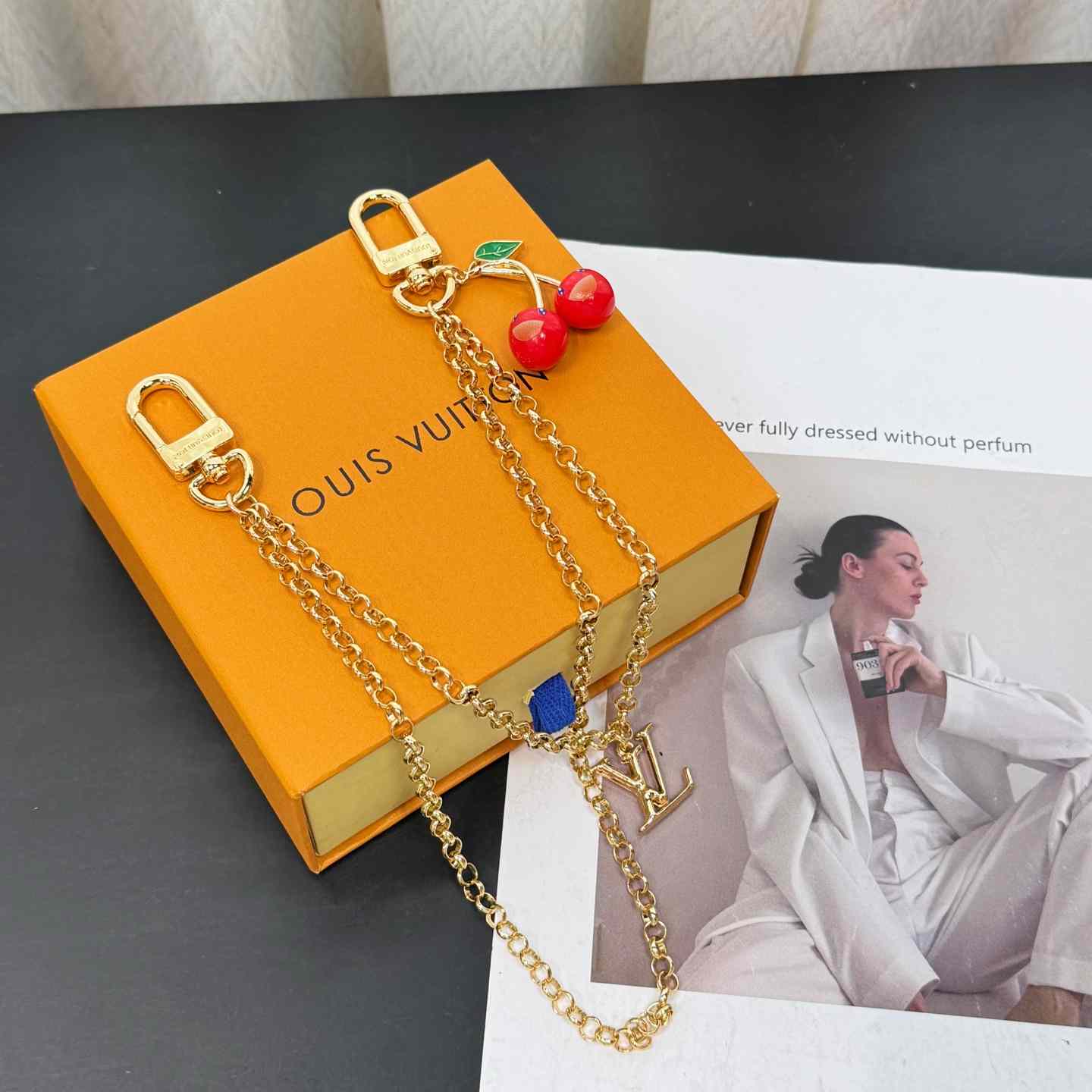 Louis Vuitton LV x TM Cerise Bag Chain S00   M02598 - DesignerGu