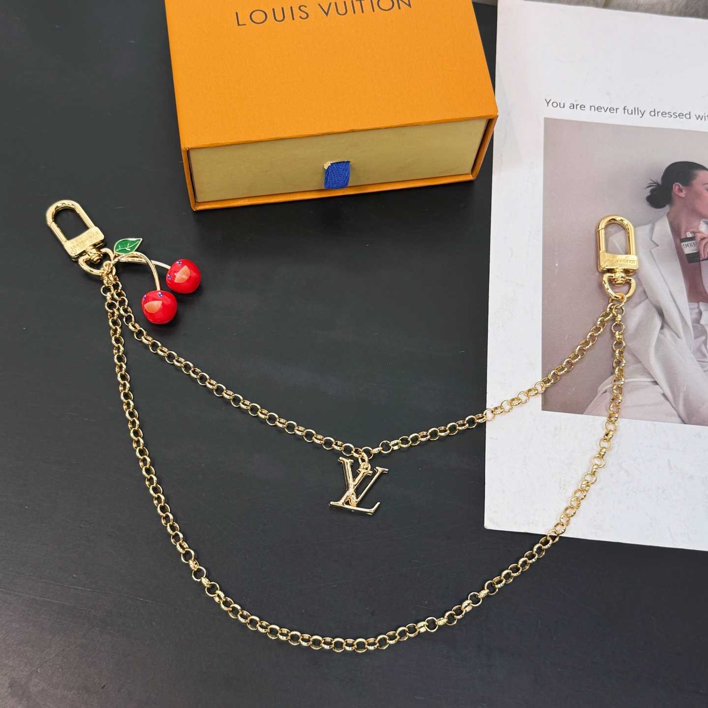 Louis Vuitton LV x TM Cerise Bag Chain S00   M02598 - DesignerGu