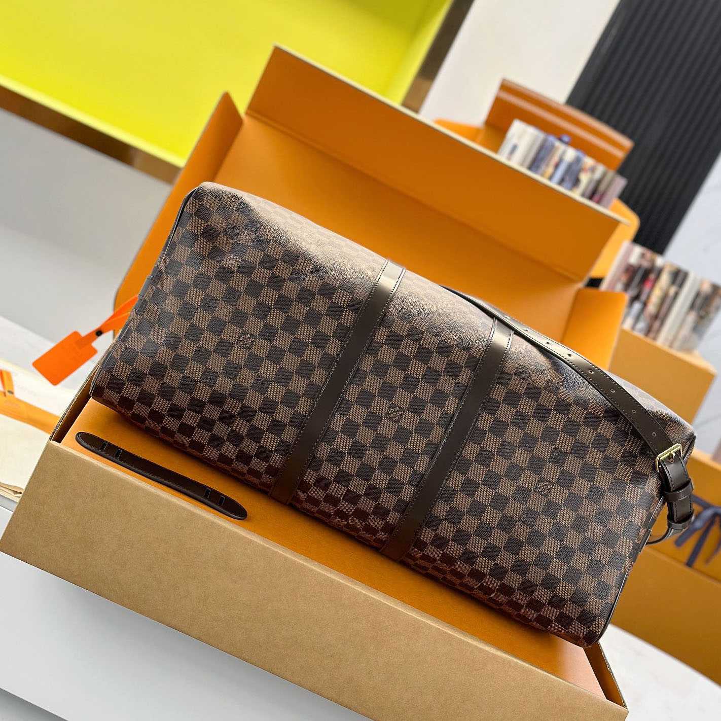 Louis Vuitton Keepall Bandoulière 55 N41414 - DesignerGu