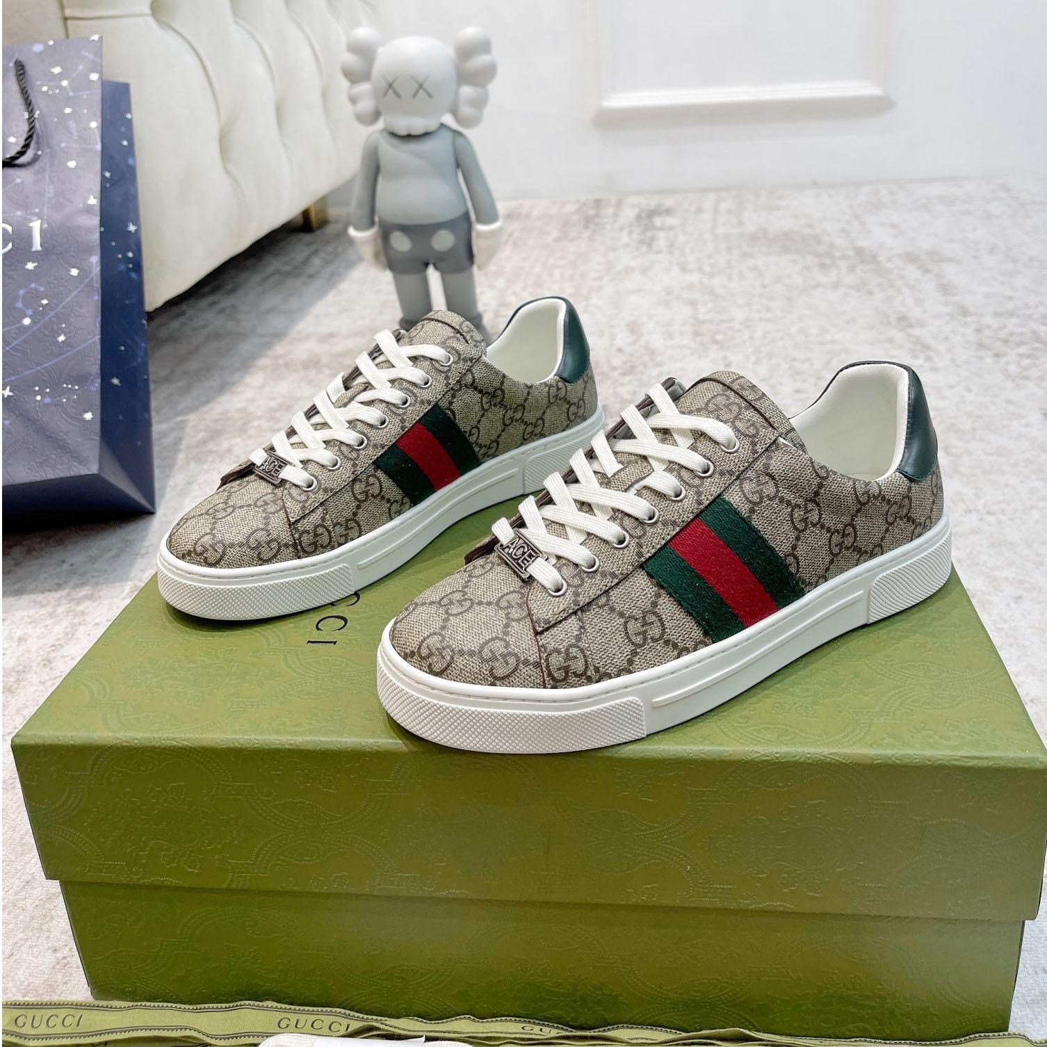 Gucci Ace Sneaker  With Web - DesignerGu