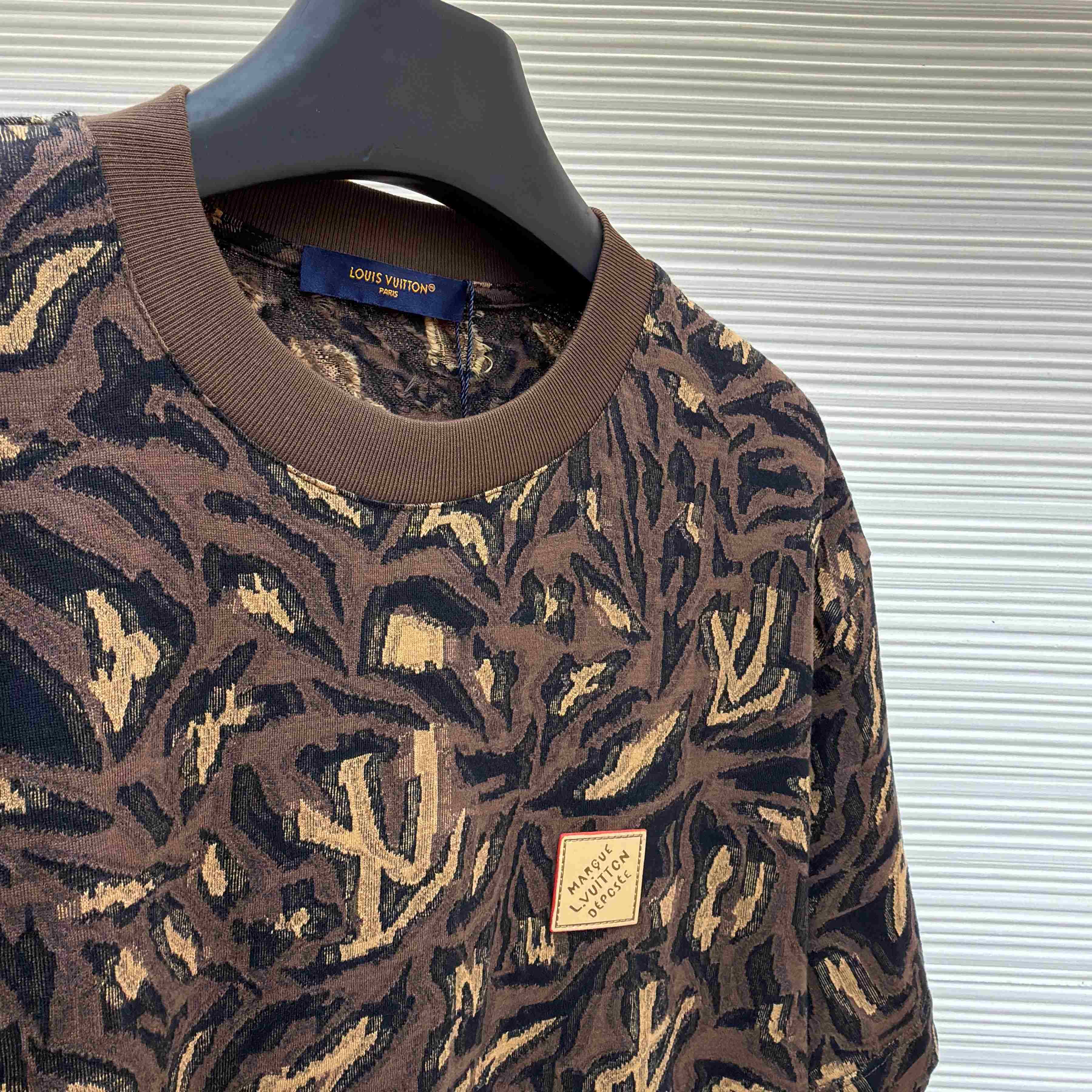 Louis Vuitton Jacquard T-Shirt   1AIMK7 - DesignerGu