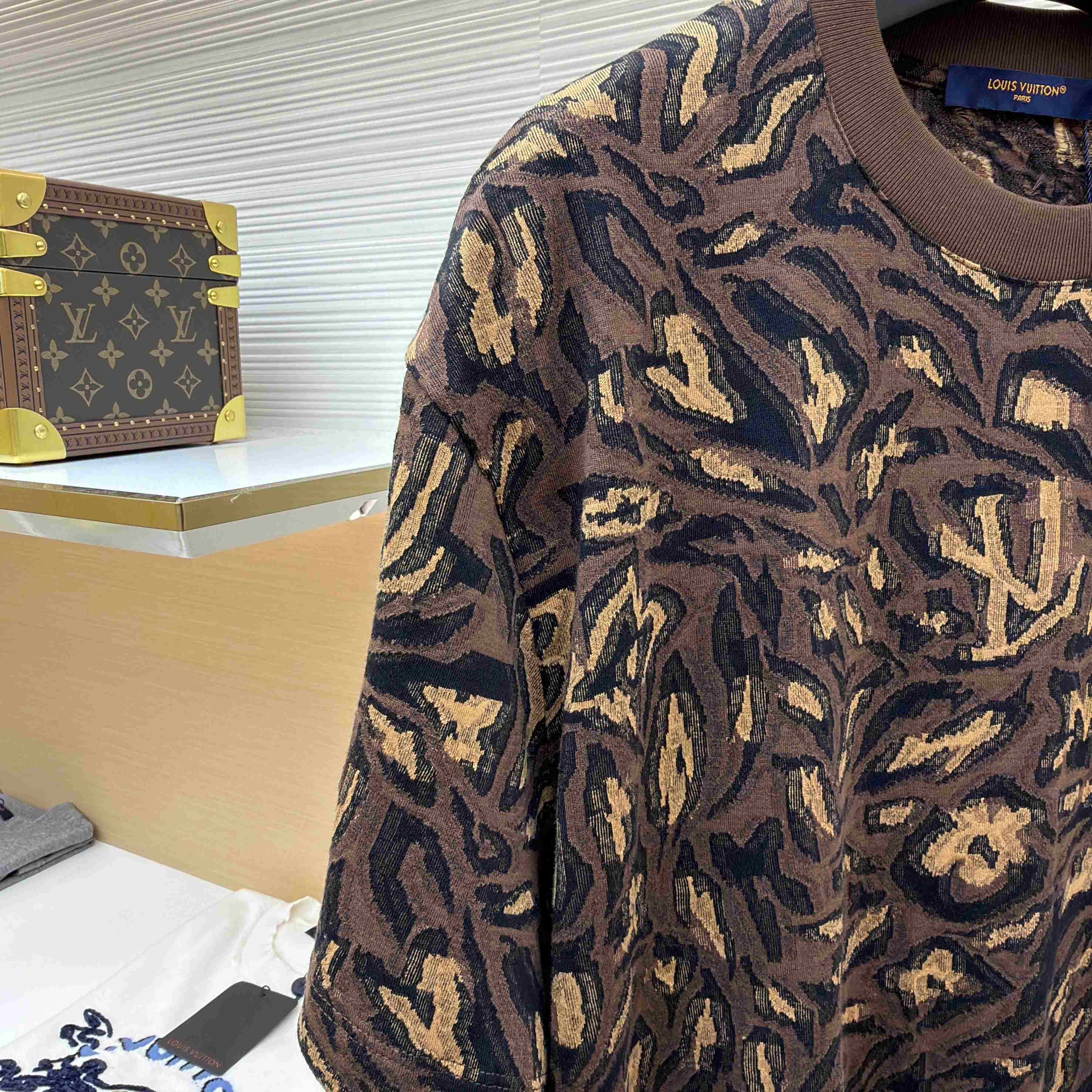 Louis Vuitton Jacquard T-Shirt   1AIMK7 - DesignerGu