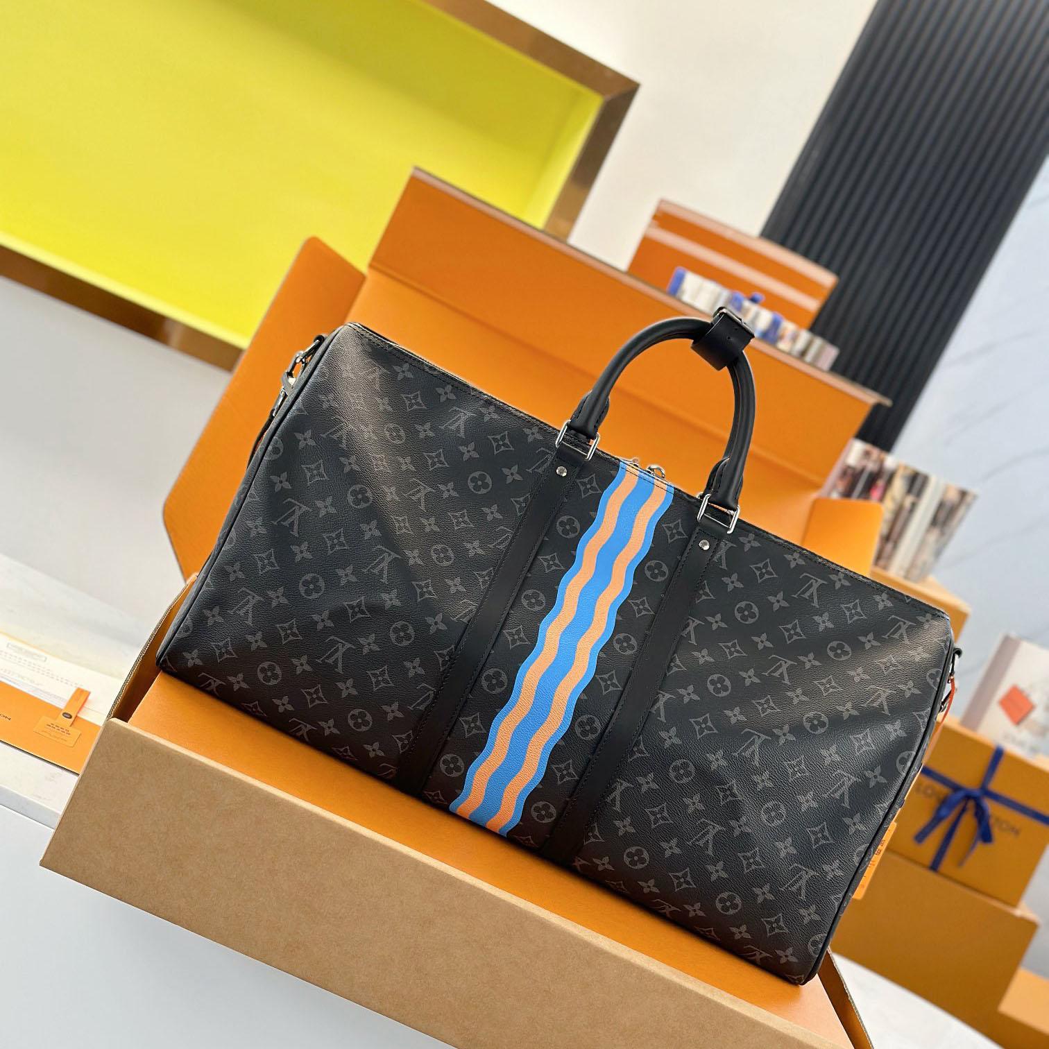 Louis Vuitton Keepall Bandoulière 55 Mon Monogram P01951 - DesignerGu