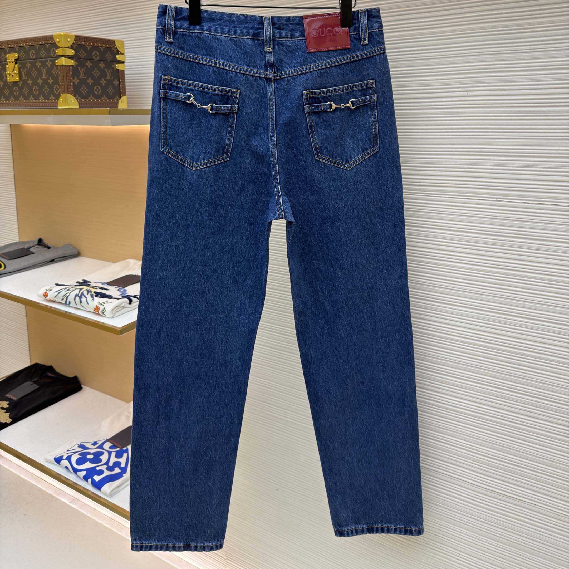 Gucci Cropped Denim Pant - DesignerGu