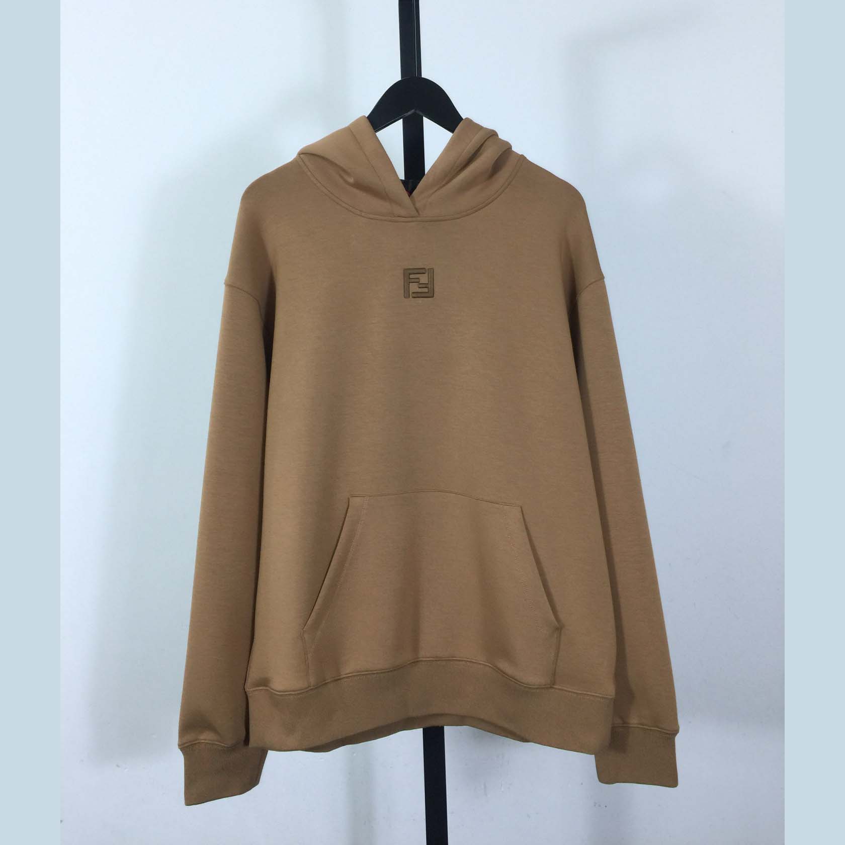Fendi FF-embroidered Hoodie - DesignerGu