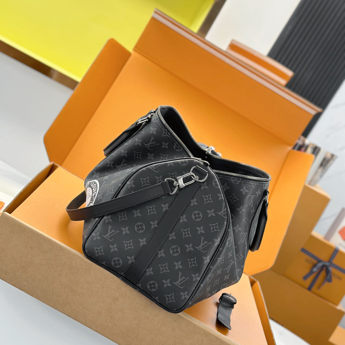 Louis Vuitton Bolsa Keepall 50 Mon Monogram P01950 - DesignerGu