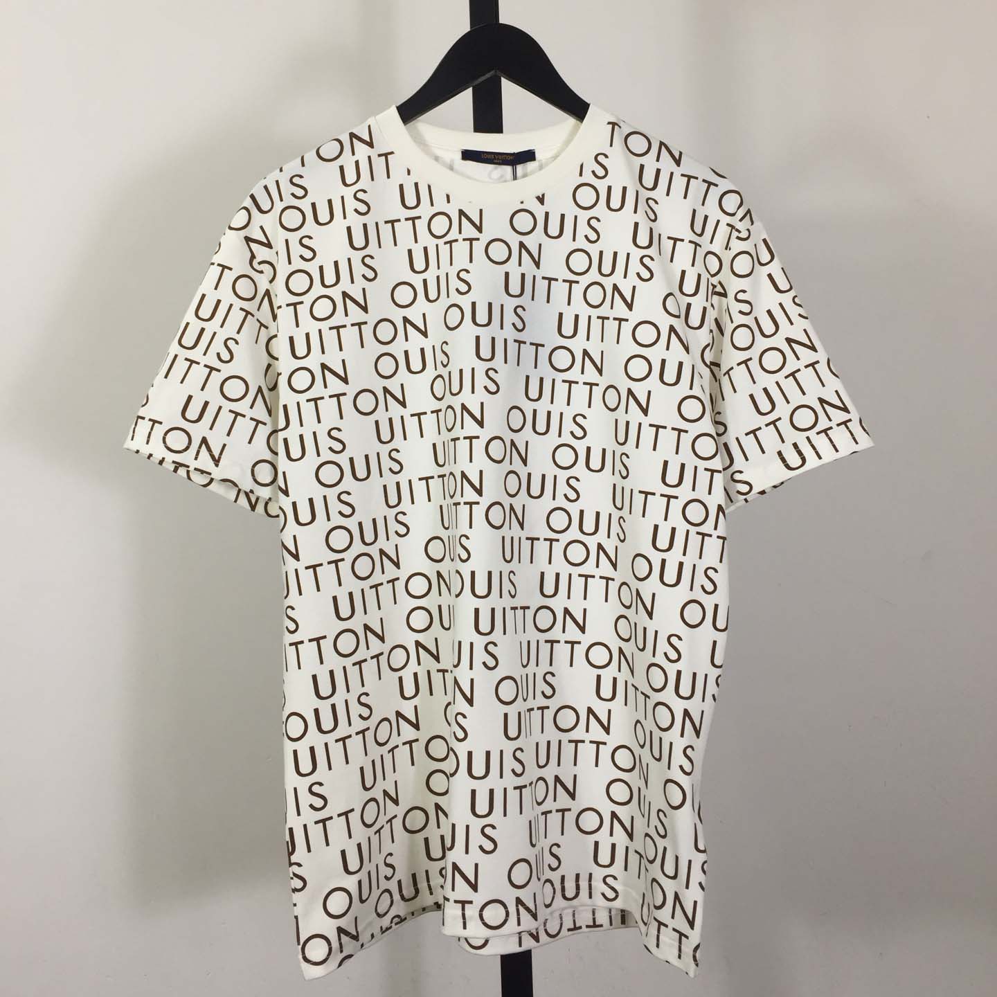 Louis Vuitton Cotton T-shirt With All-over Logo Print - DesignerGu