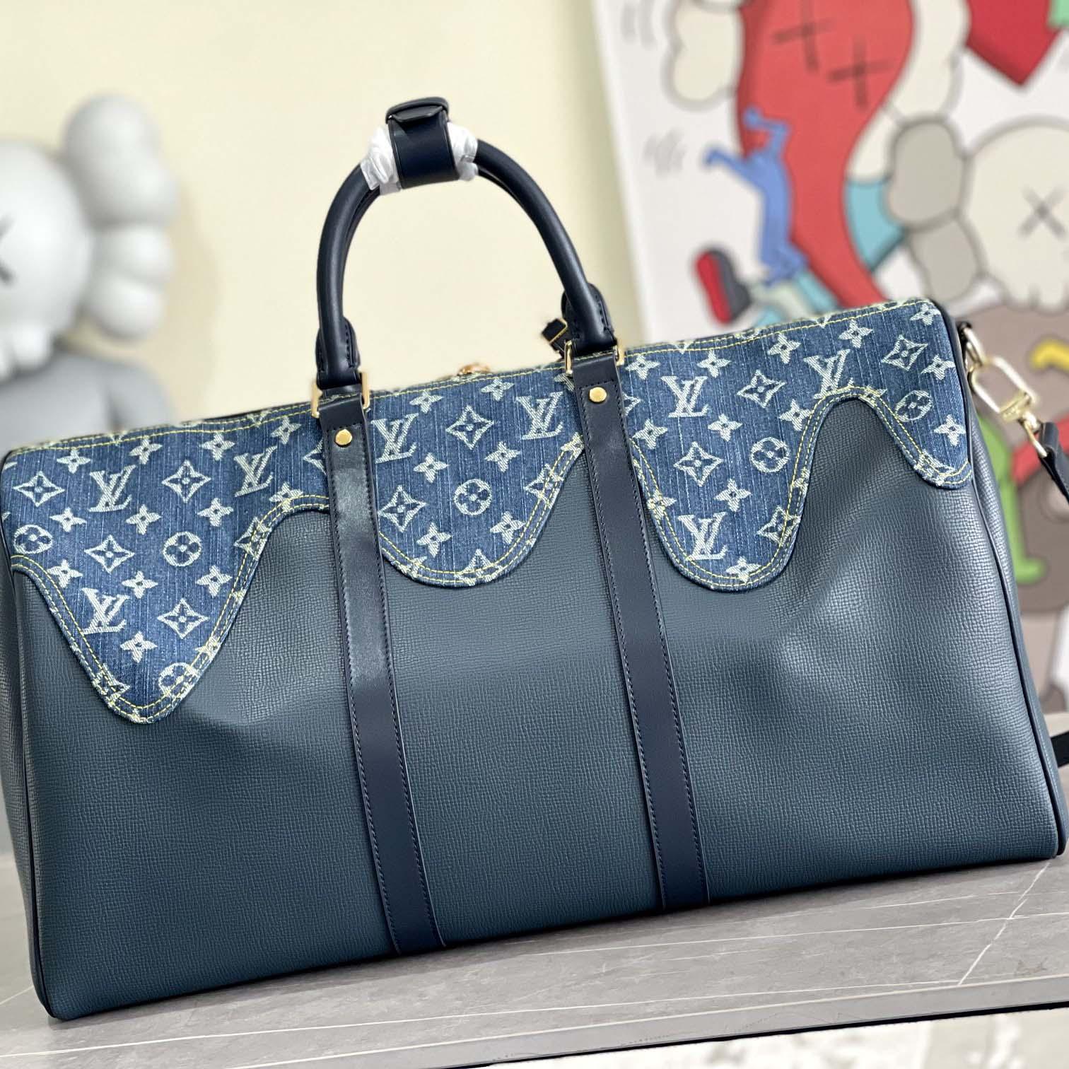 Louis Vuitton Nigo Keepall Bandouliere   50 - DesignerGu