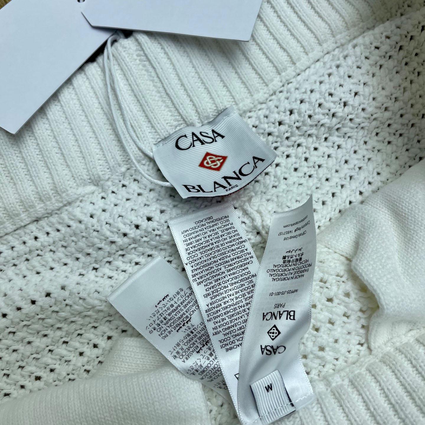 Casablanca Tennis Cotton Crochet Shorts Z6039 - DesignerGu