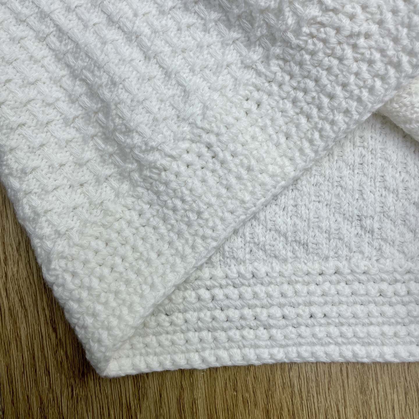 Casablanca Crochet Motif Shorts 'White'   Z6032 - DesignerGu